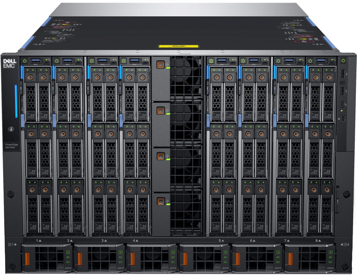 Dell PowerEdge MX7000 Chassis 01